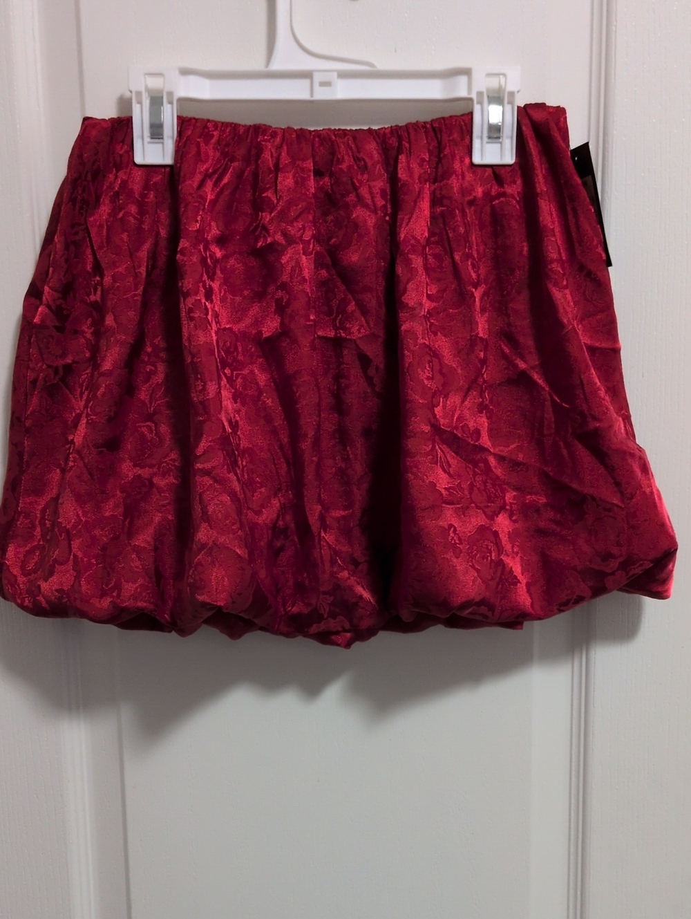 Girls XL Red Bubble Skirt